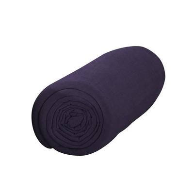 Fitted Sheet - LA MAISON D'AMELIE - INTIMITY - 140x190 Cm - 100% Cotton - Violet Deep Purple
