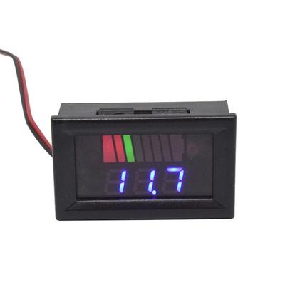 Indikátor úrovně nabití autobaterie 12V 24V 36V 48V 60V 72V Měřič kapacity lithiové baterie Tester Displej LED Tester Voltmetr