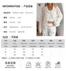 French Retro Perspective Lace Splicing Jacket European and American Foreign Trade Lapel Hollow Sunscreen Cardigan Lantern Long Sleeve Outer