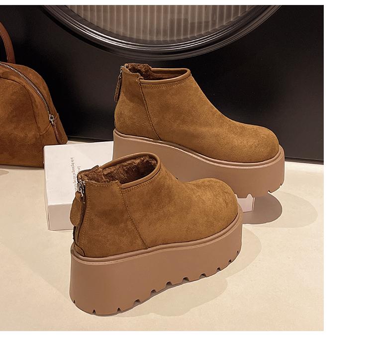 Luxury Classic Thickened Fluff Women's Snow Boots Comfortable Warm Ankle Boots Women 2025 Winter Ladies Shoes Chunky Botas Mujer