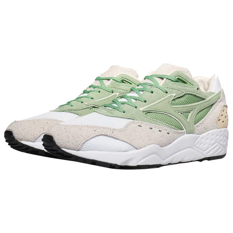 Mizuno Hikmet x Contender Śnieżyczka Unisex Trampki Zielony Biały-Onyks Zielony-Mech D1GD2224-01