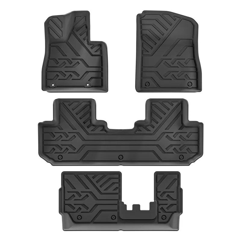 BYD Tang L & ATTO 8 Car Floor Mats - Waterproof TPE Mats & Trunk Cover, Fits 25 Models