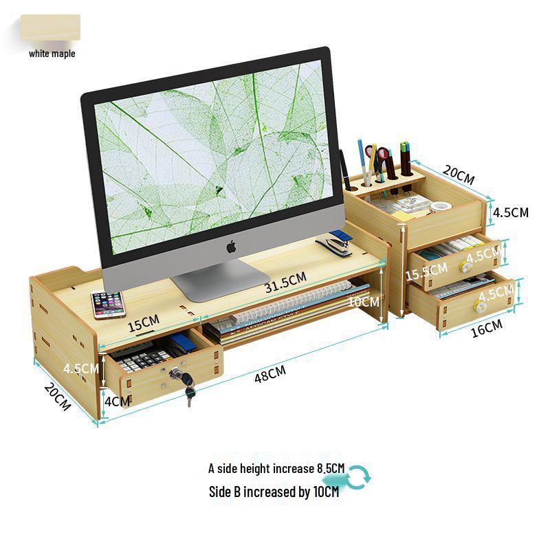 

LCD Monitor Riser for Office Desktops