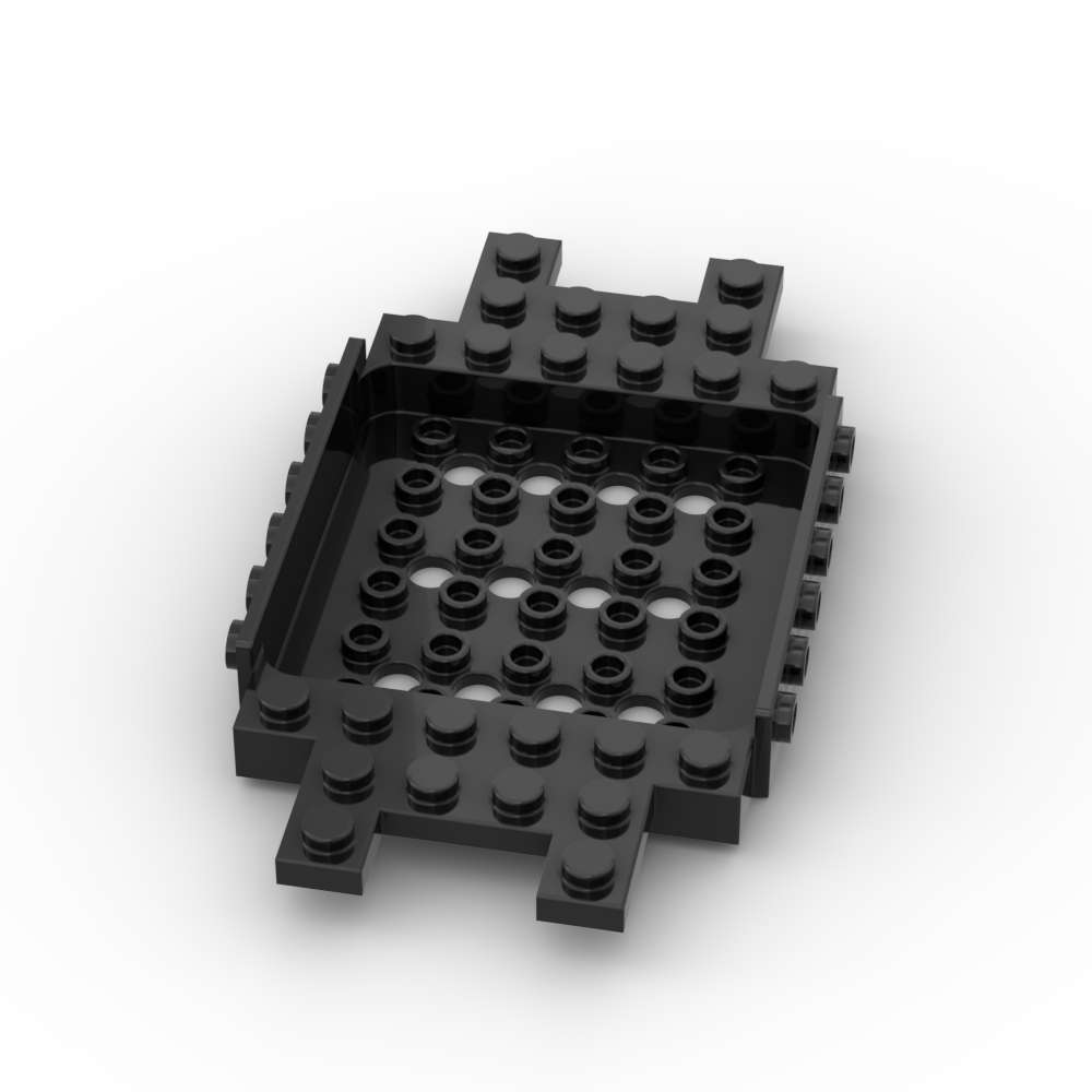 

MOC 1PCS 3385 Base 6x12x1 With 5x6 Recessed Center Building Blocks Kit Vehicle With Holes Part Bricks Particle Toy Children Gift
