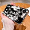 Anime Ones Pieces Case for iPhone 16 15 16Plus XS MAX 13 15Pro Max 11Pro XR 12 14 Pro 11 Clear Cover