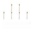 1/2/6pcs Wooden Honey Mixer Stick Coffee Jam Milk Mixer Stick Handle Jar Spoon Honey Scoop4