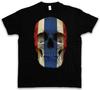 CLASSIC THAILAND SKULL FLAG T-SHIRT Biker MC Banner Shirt Sizes S 5XL