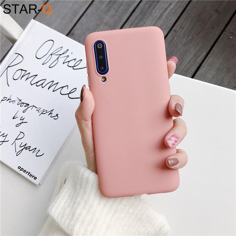 Candy Color Silikon Handyhülle für Samsung Galaxy A50 A70 A30 A40 A20 A10 Galaxi A51 A71 A20e M30s A7 2018 Matte Soft Tpu Hüllen