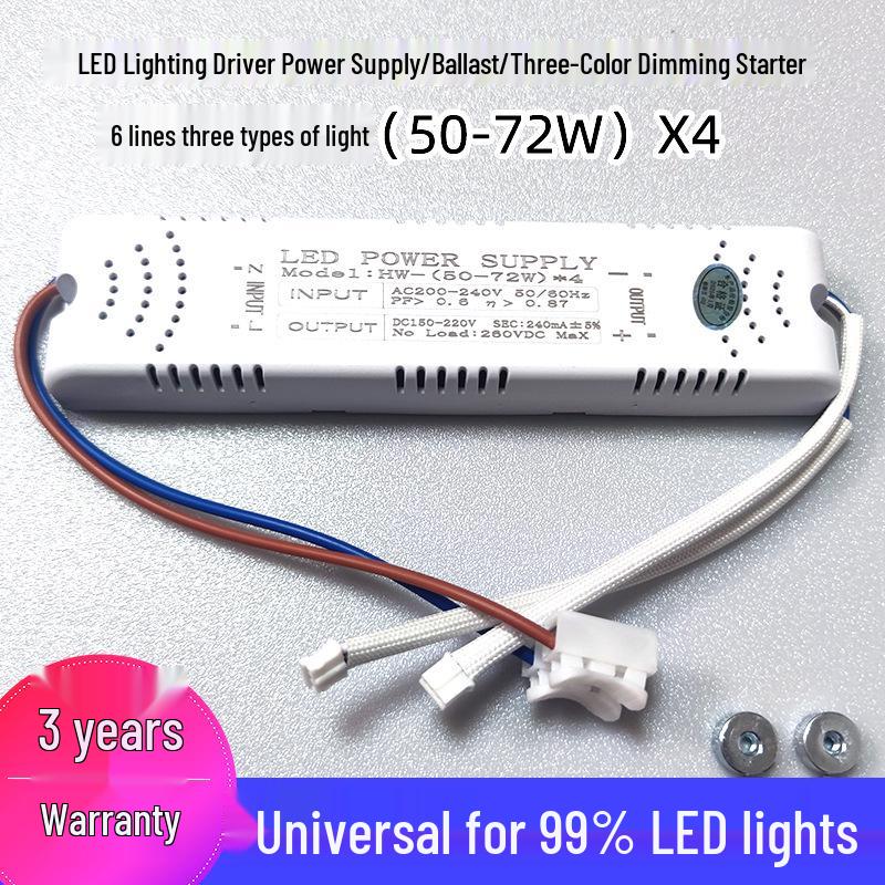 Universal LED Driver for Three-Color Ceiling Panel Light