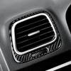 Carbon Fiber Side Air Vent Trim For Volkswagen Scirocco 2009 2010 2011 2012-2016 Left Right Dashboard Outlet Cover Frame 2PCS