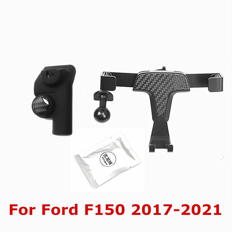 Support de téléphone portable pour Ford F150 Raptor 2022 2021 2020 2019 2018 2017 Support mobile à gravité pour aérateur Accessoires de montage