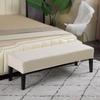 Rhombus Jacquard Bench Case For Bedroom Dining Room Room Elasticized Home Decorative Piano Makeup Chair Cases Anti -Dirty Long Seat Protector