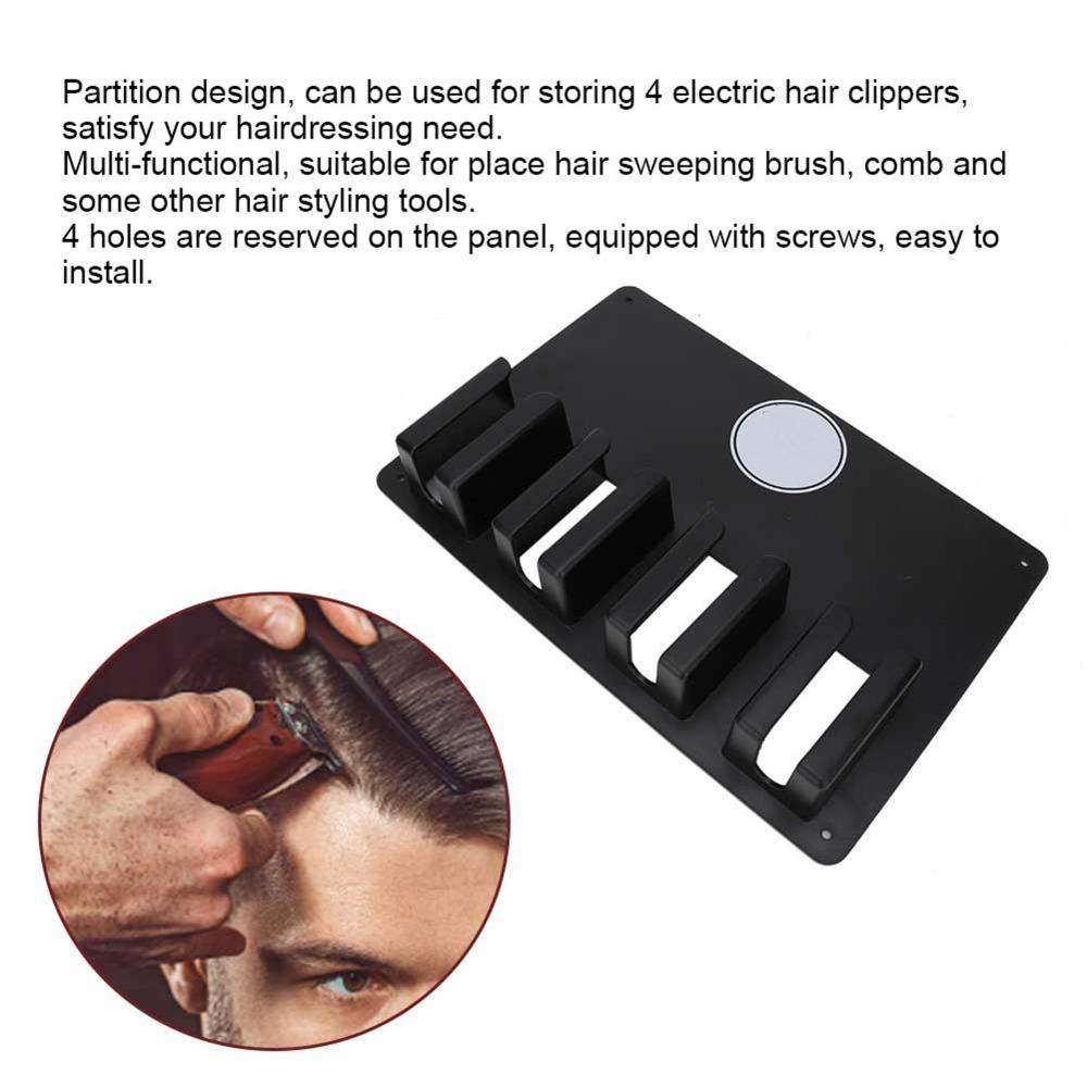 Space-Saving Electric Hair Clipper Storage Rack Multi Functional Storage Rack  Home Use