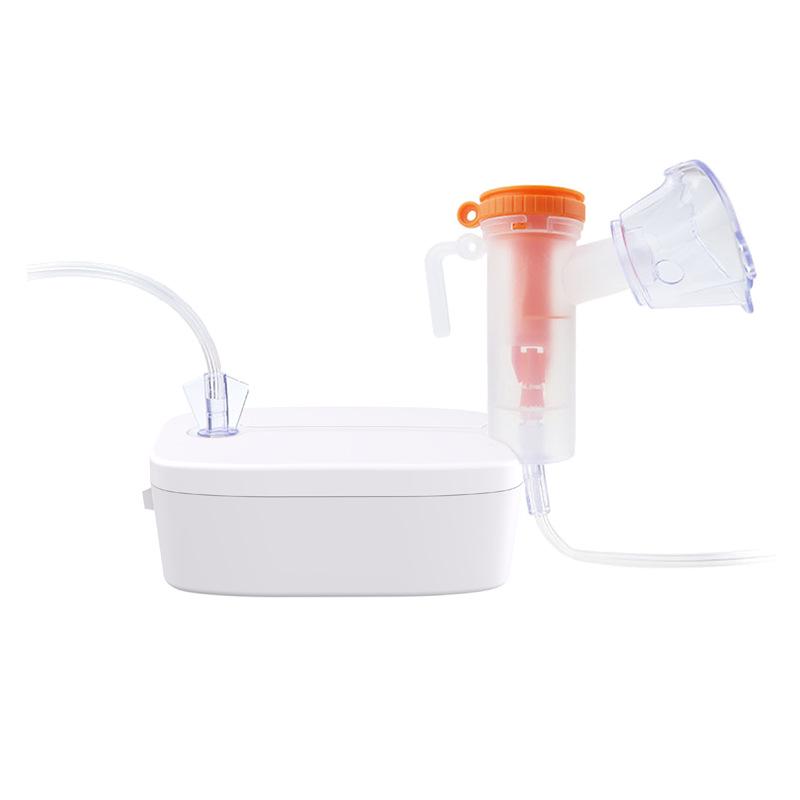 Portable Compressed Air Nebulizer Machine with Multi-Size Adapter for Pediatric and Adult Use