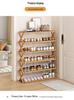 Compact Foldable Shoe Rack: Multi-Layer, No-Install, Space-Saving Storage for Indoor Entrances.