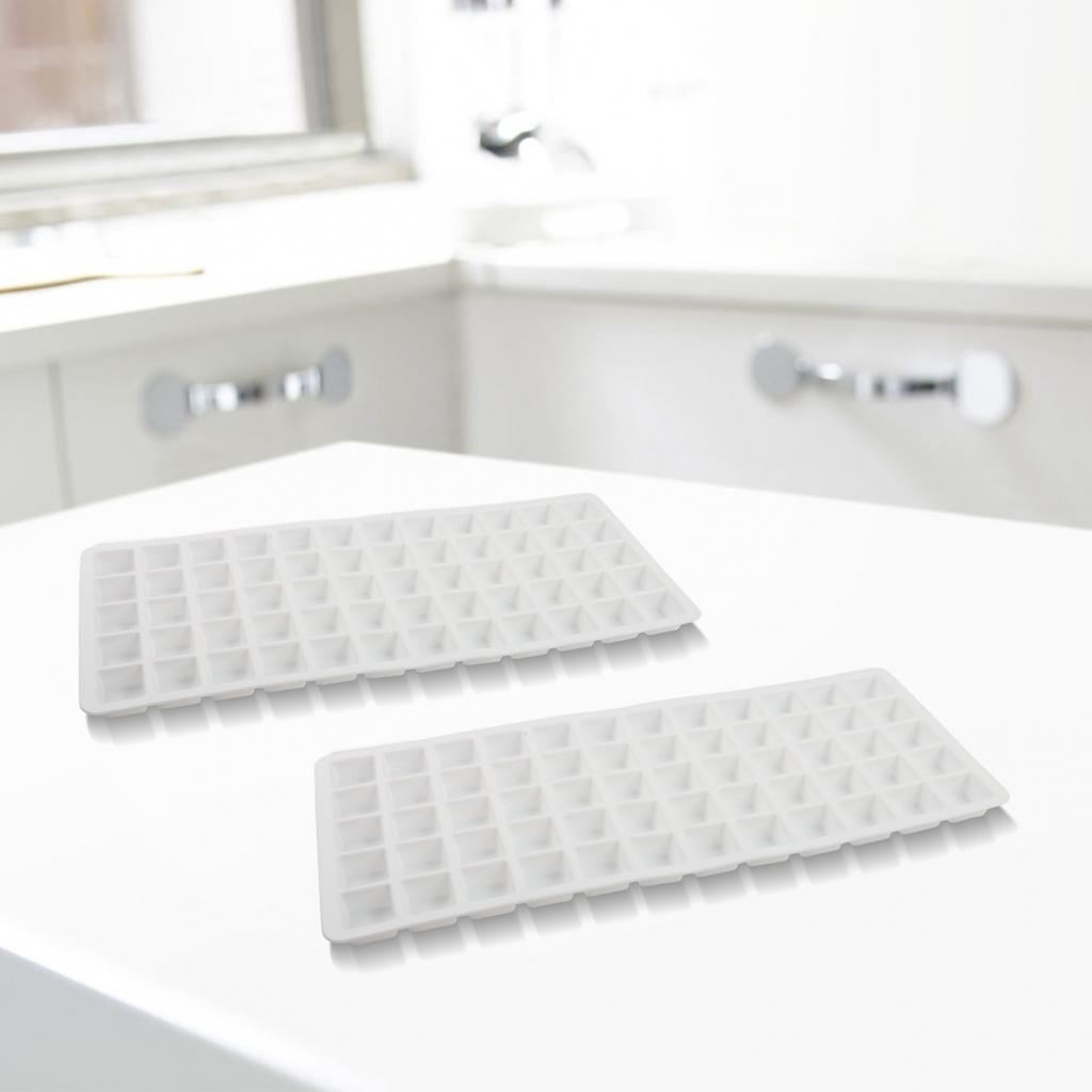 Ice Cube Molds Silicone Food Trays Chocolates Molding