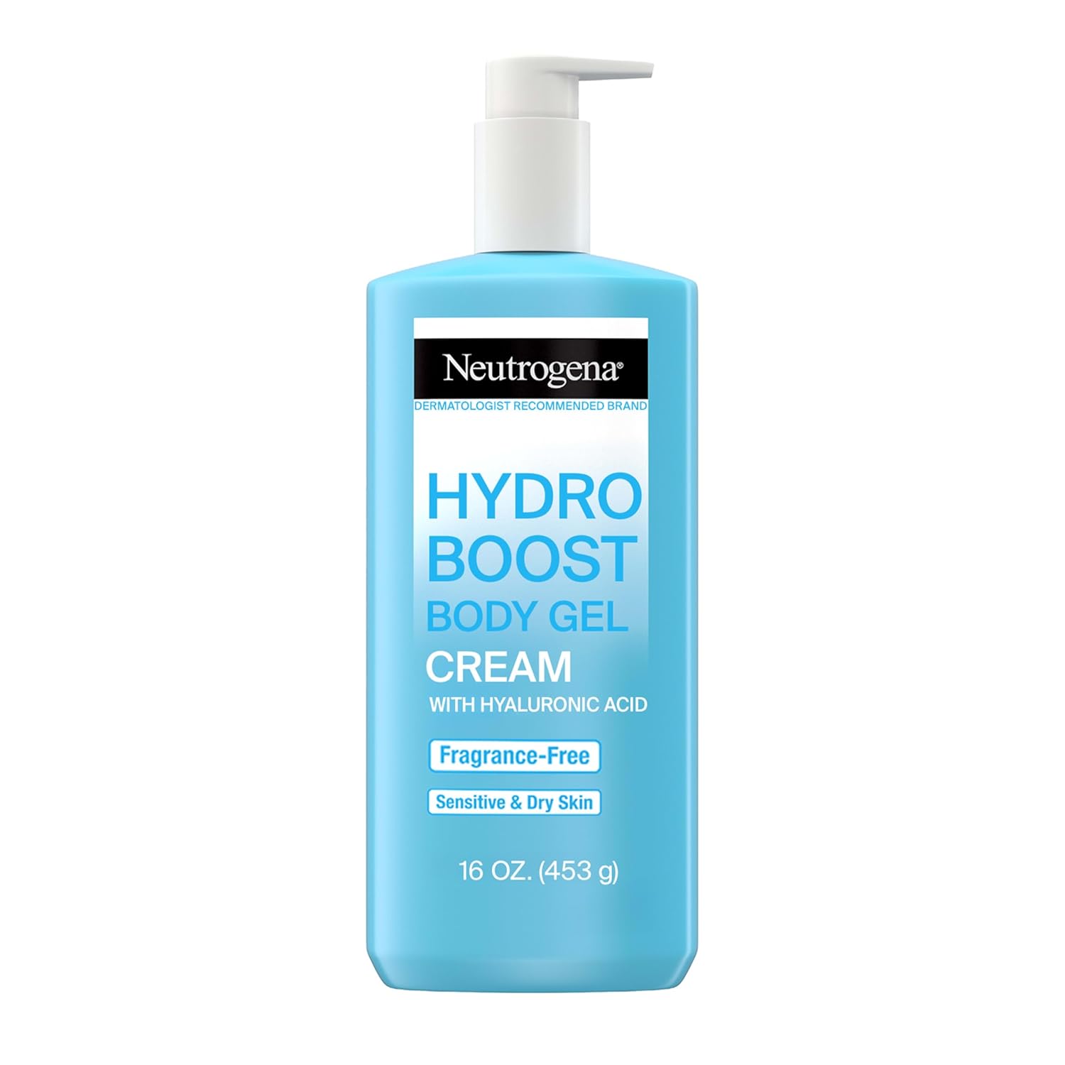 Neutrogena Hydro Boost Body Gel Cream 16 oz 453 g