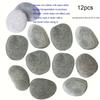 A Top Quality 12 Piece Hand-Painted River Stones for Art Craft And Garden Decorations Ideal for DIY Projects And Outdoor Design