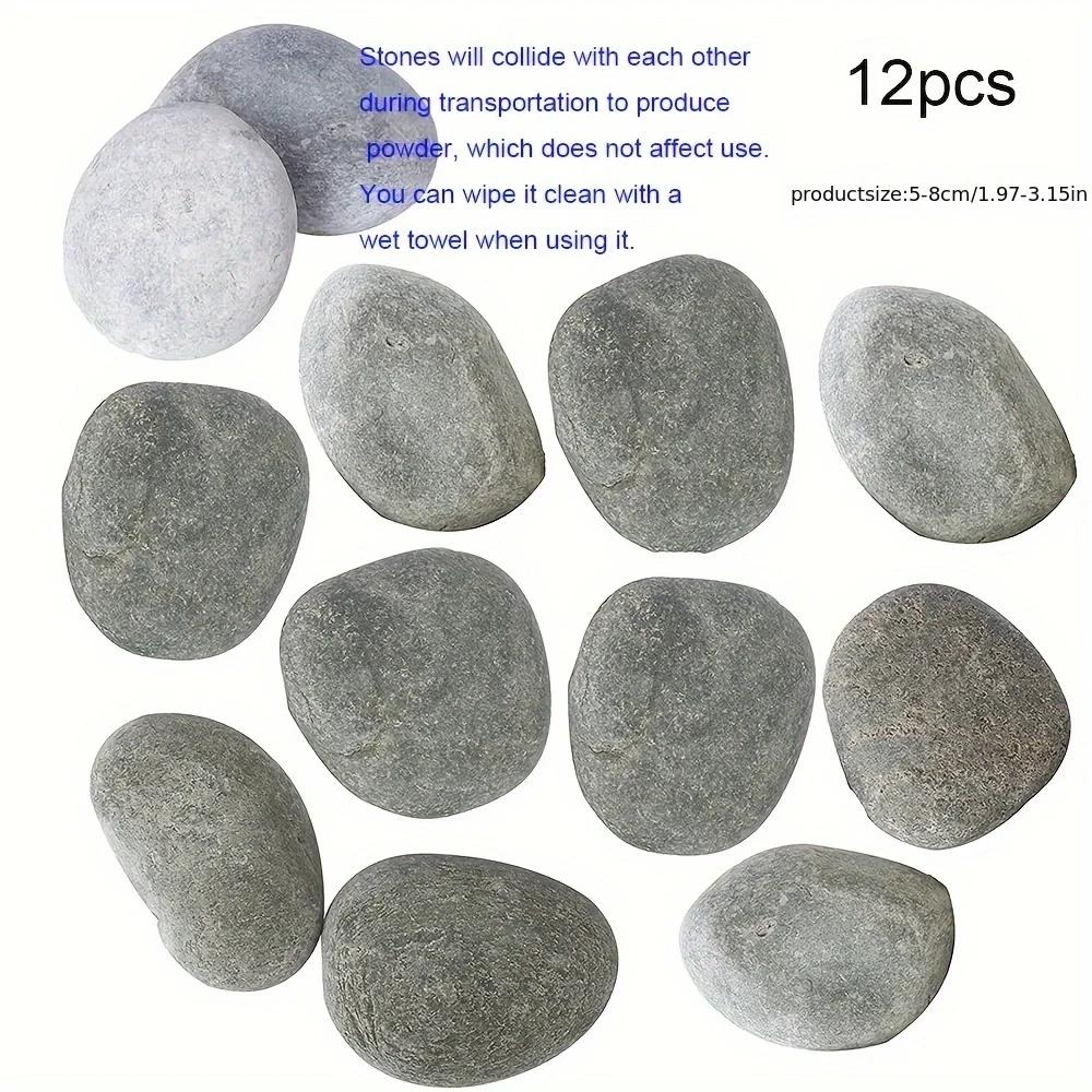

A Top Quality 12 Piece Hand-Painted River Stones for Art Craft And Garden Decorations Ideal for DIY Projects And Outdoor Design