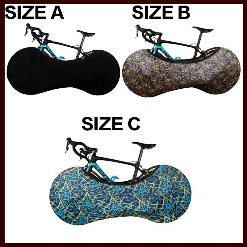 Mountain Bike Cover Waterproof Dust Protector Full Cover Elastic Fabric for Indoor Outdoor Cycling Accessories