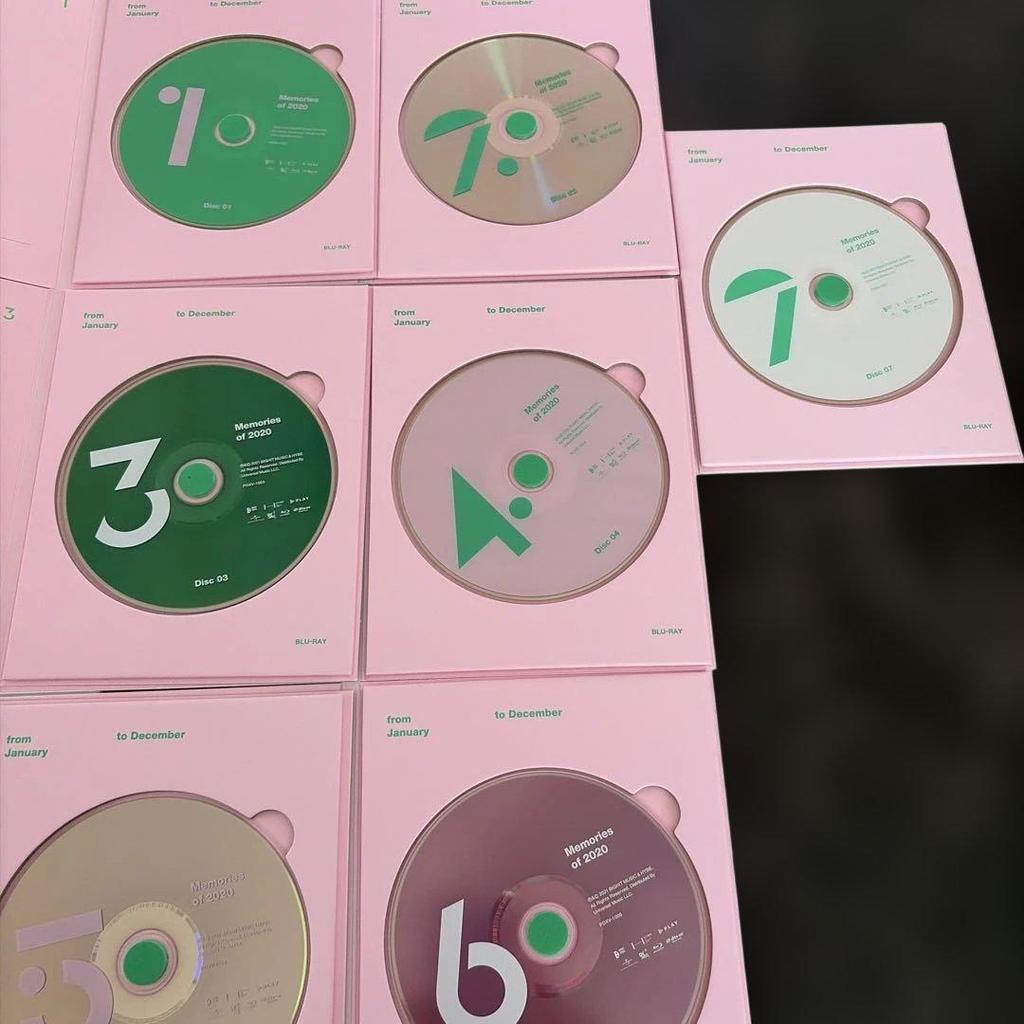 Used BTS Memories 2020 Blu-ray
