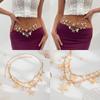  Natural Shell Conch Starfish Tassel Pendant Waist Chain For Women Girls Bohemian Style Retro Sexy Body Chain Gifts