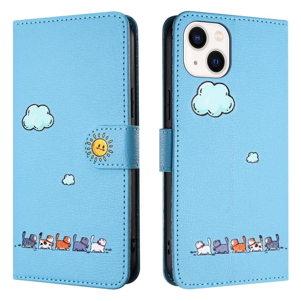 Kawaii Cat i Phone 15 Plus Case for iPhone 15 16 14 11 12 Pro Max 13 Mini Apple 6 7 8 SE 16E XS Cases Leather Wallet Flip Cover