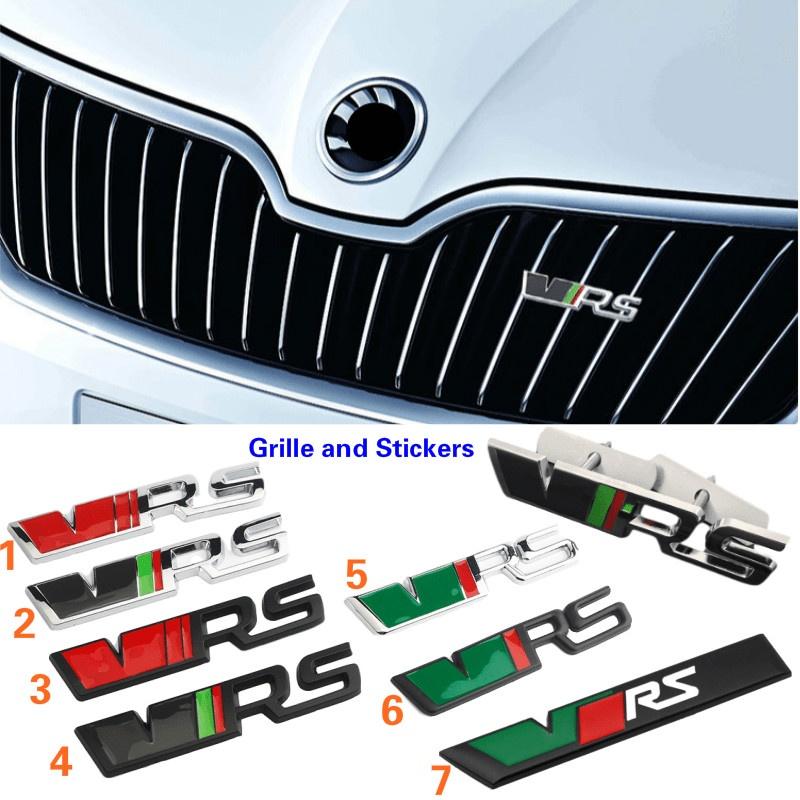 

Для Sko + da 2 a7 Tour RS Octavia Fabia 1 Rapid Kodiaq Yeti Karoq Superb Metal Auto Передняя решетка эмблема автомобильные наклейки аксессуары
