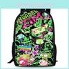 Invader Zim Dib Gaz Cartoon Animated Character Printed Children School Bag