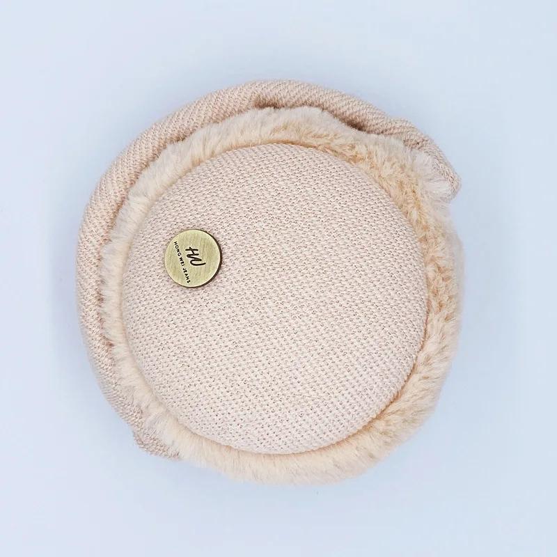 Winter Warm Plush Ear Muff Soft Headphone Style Ear-cap Foldable Earflap Ladies Outdoor Skiing Anti-Windshield Ear Warmer