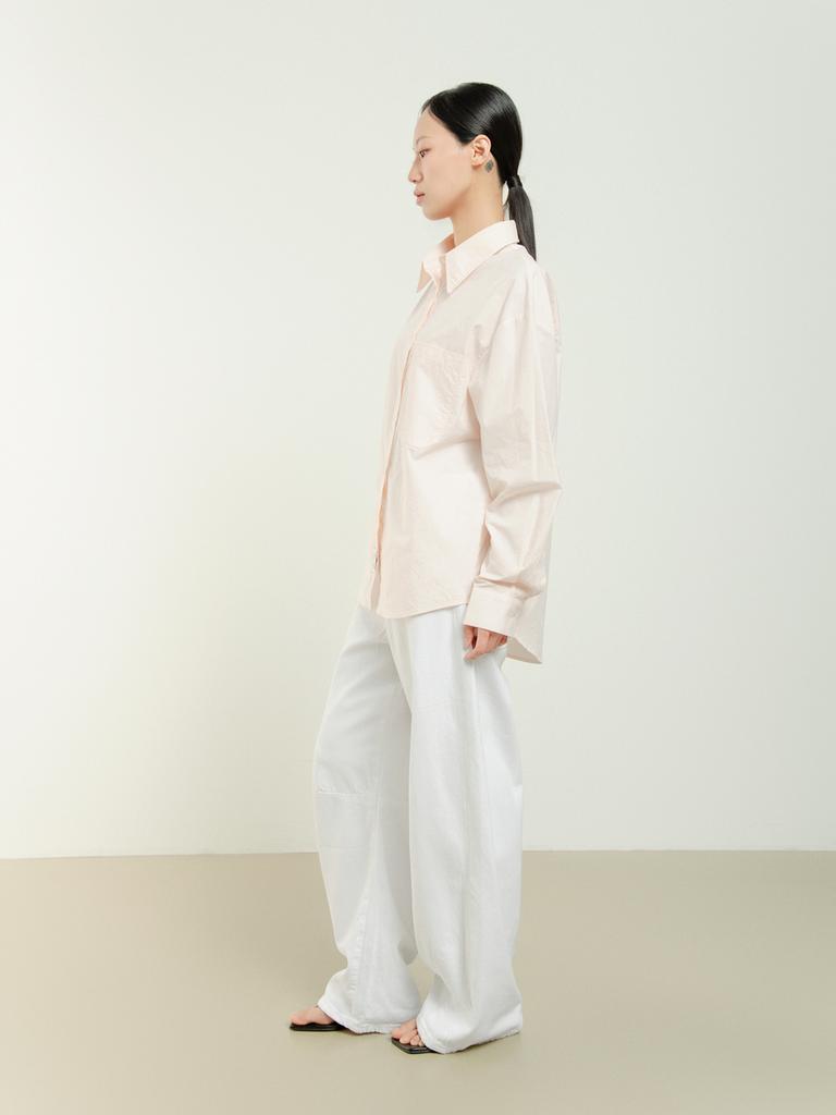 TOGE Essential Cotton Shirt (Light Pink)