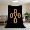 Blanket Super Warm Comfortable Plush Throw Blanket Child Home Sofa Rapper Bedroom D-Drake-ES OVO Gift