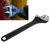 Adjustable Adjustable Wrench 45 Steel Open End Wrench New Black Oxide Wrench  General Maintenance