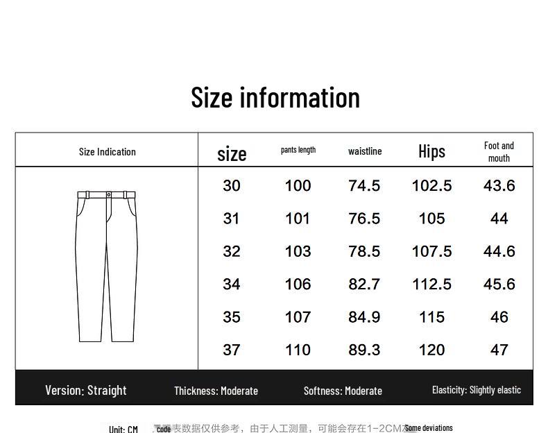 Peacebird Men's Casual Straight-Leg Pants BAGMG311X