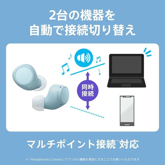 Sony WF-C510 Wireless Earbuds / 4.6g / White