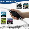 Gas Siphon Pump FUELIO - Hand Siphon Pump For Gasoline Transfer - Manual Siphon Pump For Water- Fuel Siphon Pump For Gasoline- Gas Siphon Hose
