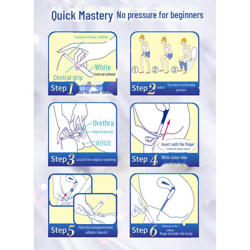 Sophie Invisible Long Catheter Tampons & Sanitary Napkins (8/7 Pcs)