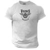 Fall Into Valhalla T Shirt Gym Clothing Bodybuilding Vikings Helmet Angels Top