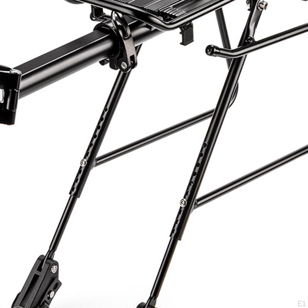 Bike Rear Cargo Rack, Bicycle Easy To Install Touring Carrier Luggage