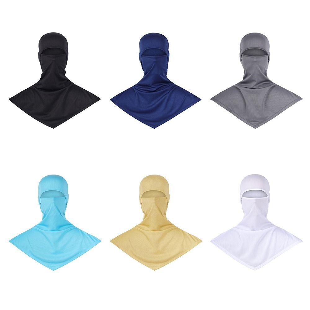 Breathable Sun Protection Balaclava Full Face Neck Cover Shawl New Cycling Mask  Motorcycle