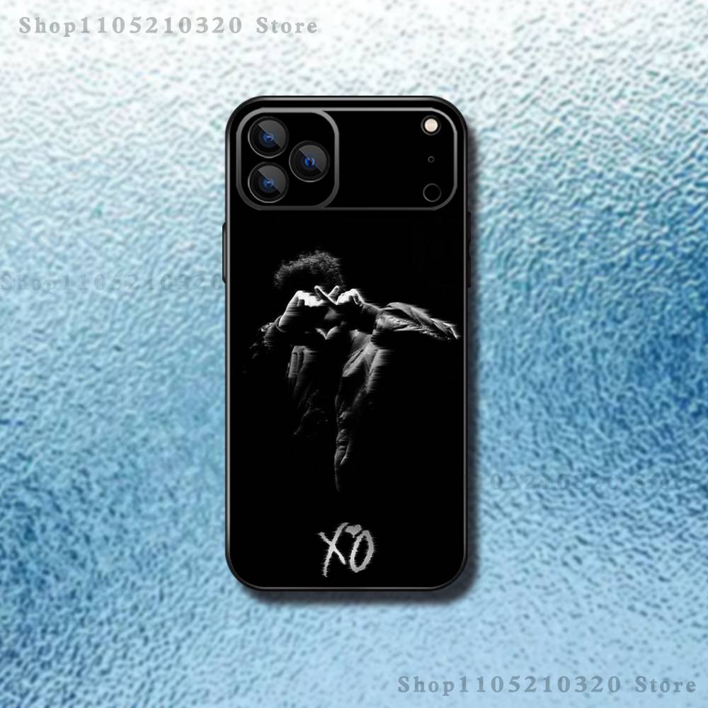 

Чехол для телефона певца W-Weeknd Для iPhone 17,16,15,14,13,12,11,Pro,Max,Plus,E,SE4,Air,Mini Черный Мягкий Funda iPhone13