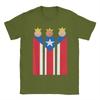 Men Puerto Rican Three Kings Flag Epiphany T Shirts Reyes Magos Clothing Funny Short Sleeve Round Neck Tees Graphic T-Shirt