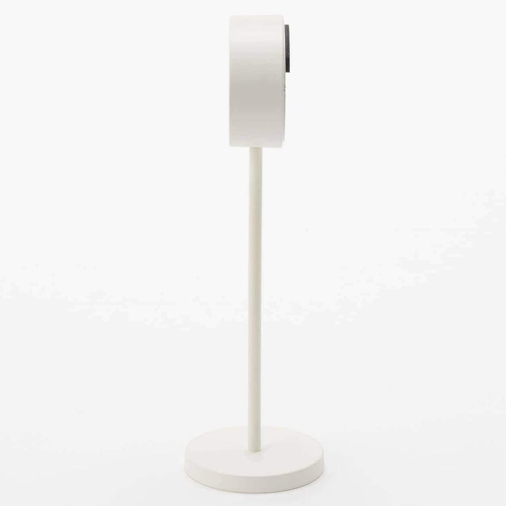 MUJI Park Clock Mini White MJ-PCM2 44275740 Width 55 x Depth 55 x Height 182mm