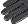 ELSYALN Men's Luxury Soft Leather Wool Gloves