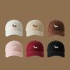 Nuovo Berretto da Baseball in Cotone Lavato con Ricamo di Bassotto Moda Donna Regolabile Tesa Larga Berretto Trucker Outdoor Uomo Berretti Snapback