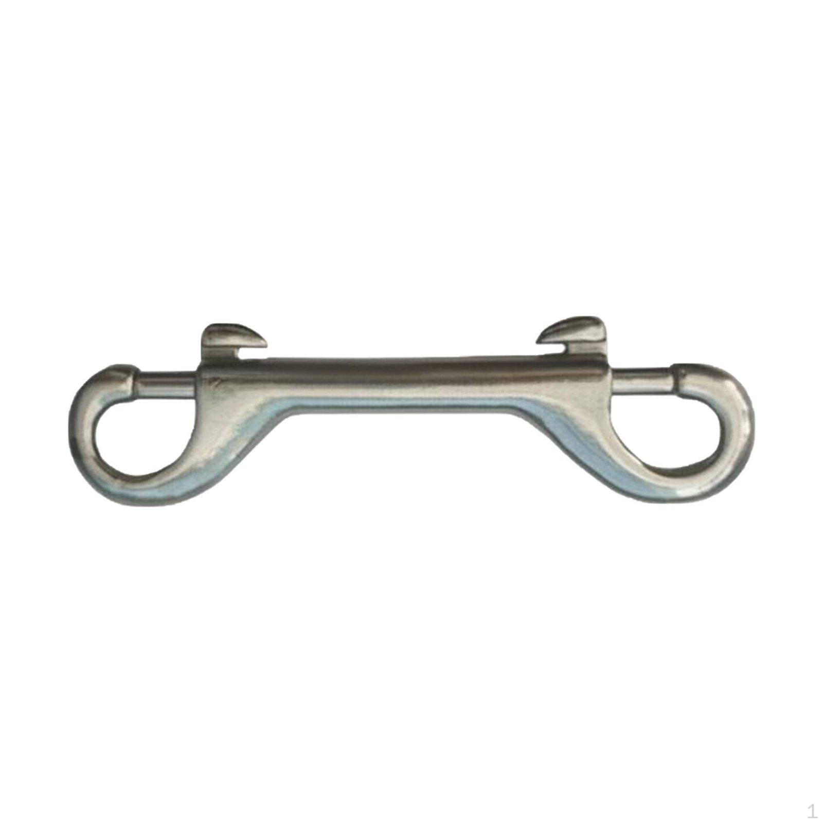 Double Ended Diving Snap Stainless Steel Hook Rust Resistant Trigger Clip for Divers, 90