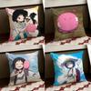 TTakopis Original AnimeSin Cushion Cover Reversible Soft Durable Pillow Cover Home Car MultiScene Use for Daily Comfort