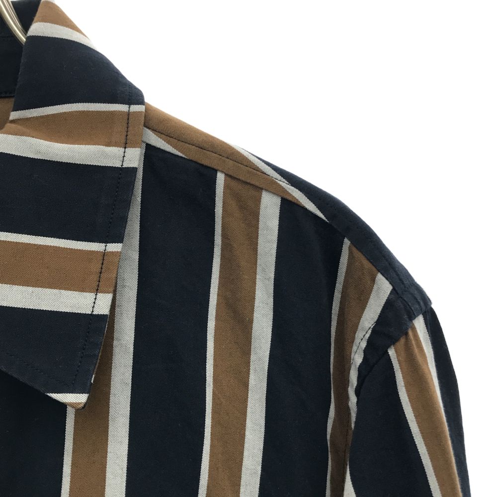 UNITED TOKYO Made In Japan Stripe Long Sleeve Shirt 1 Navy System Men's Used