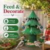 Food Dispenser Hanging Bird Feeder Open Bowl-shaped Bird Watering Device Porch And Yard