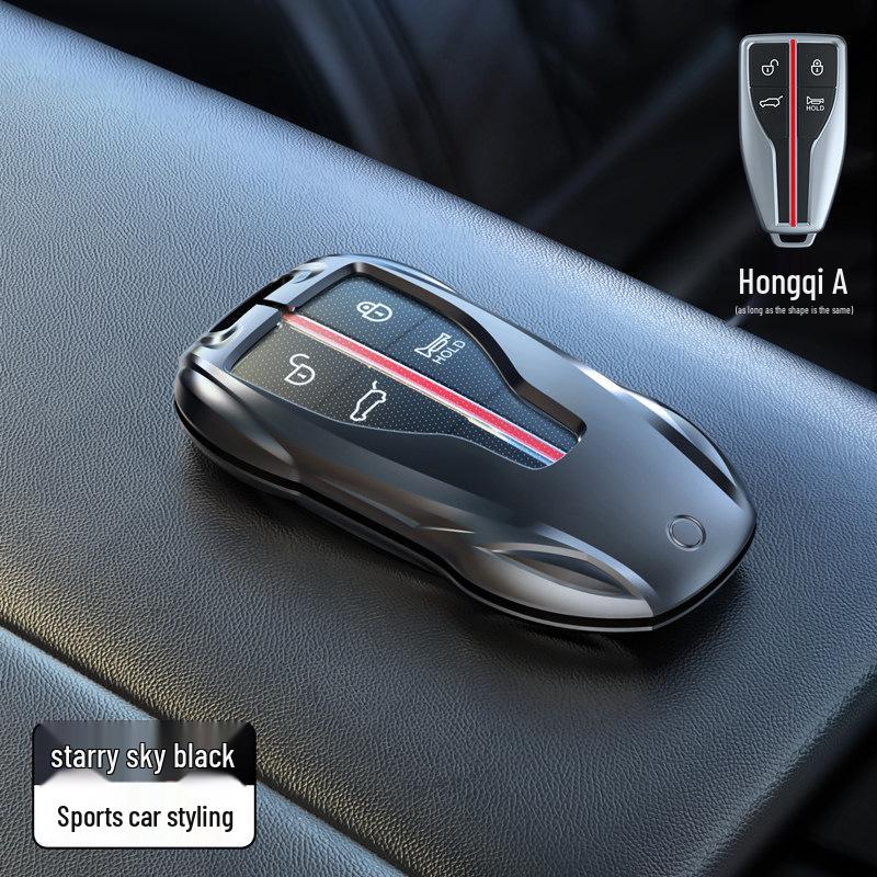 Hongqi HS Key Cover for Multiple Models (HS5, H5, H9, HS7, H6, 2025 HS3, HQ9)